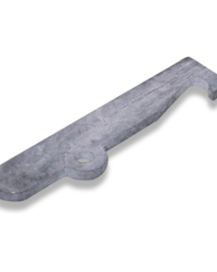 Drop latch for stall/farrowing crate EU